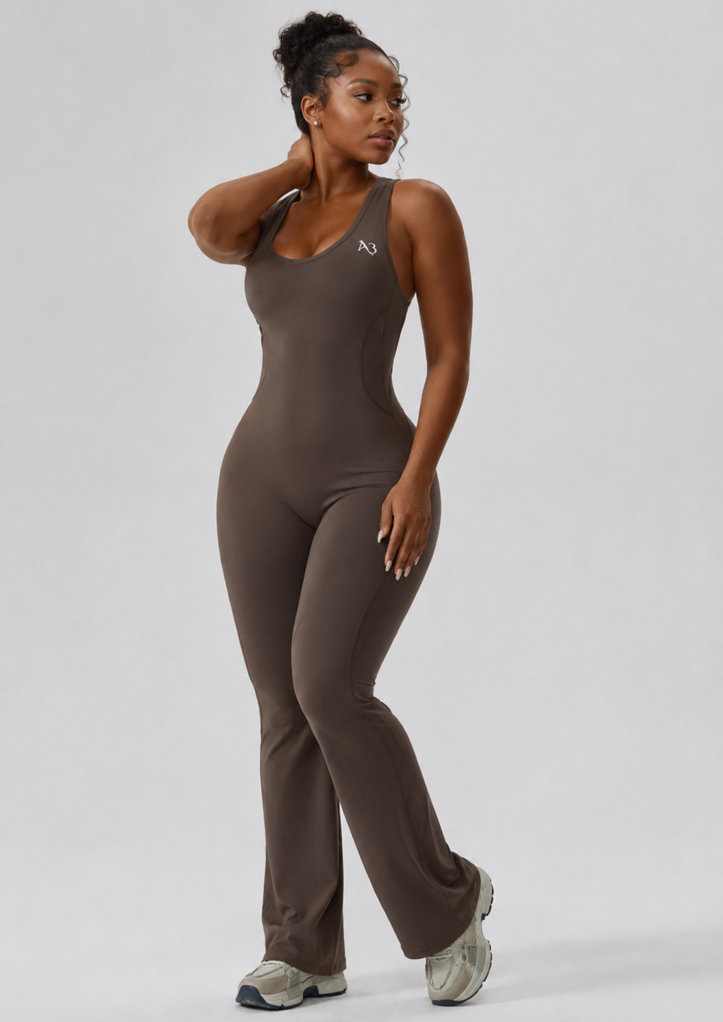 A3 Luxe Flare Jumpsuit