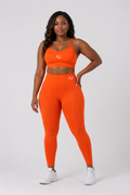 Orange Power Sculpt Leggings