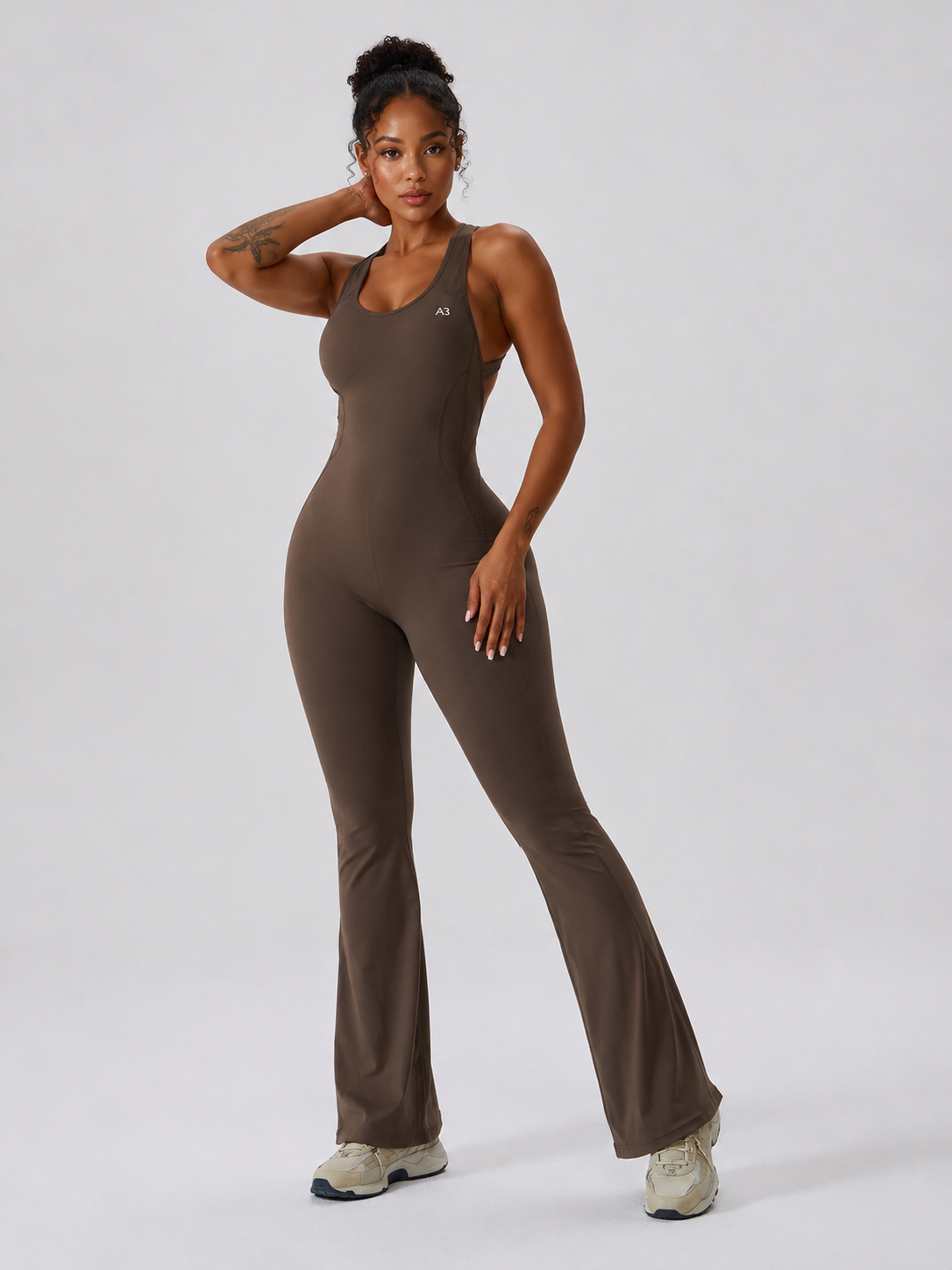 A3 Luxe Flare Jumpsuit