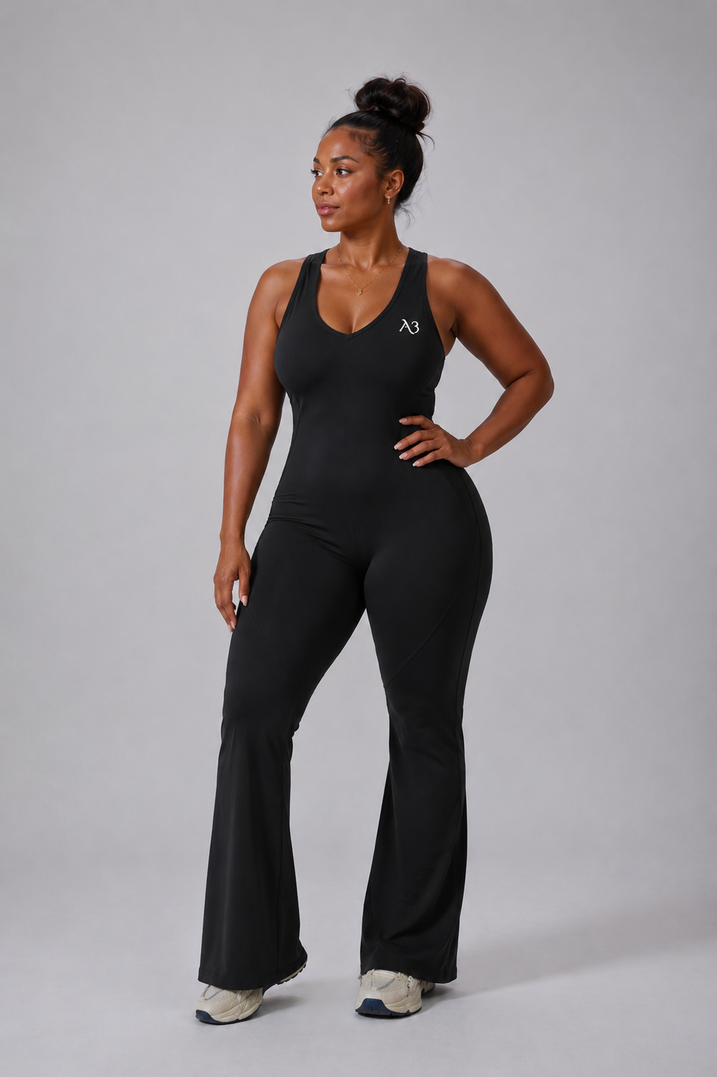 A3 Eclipse Flare Jumpsuit