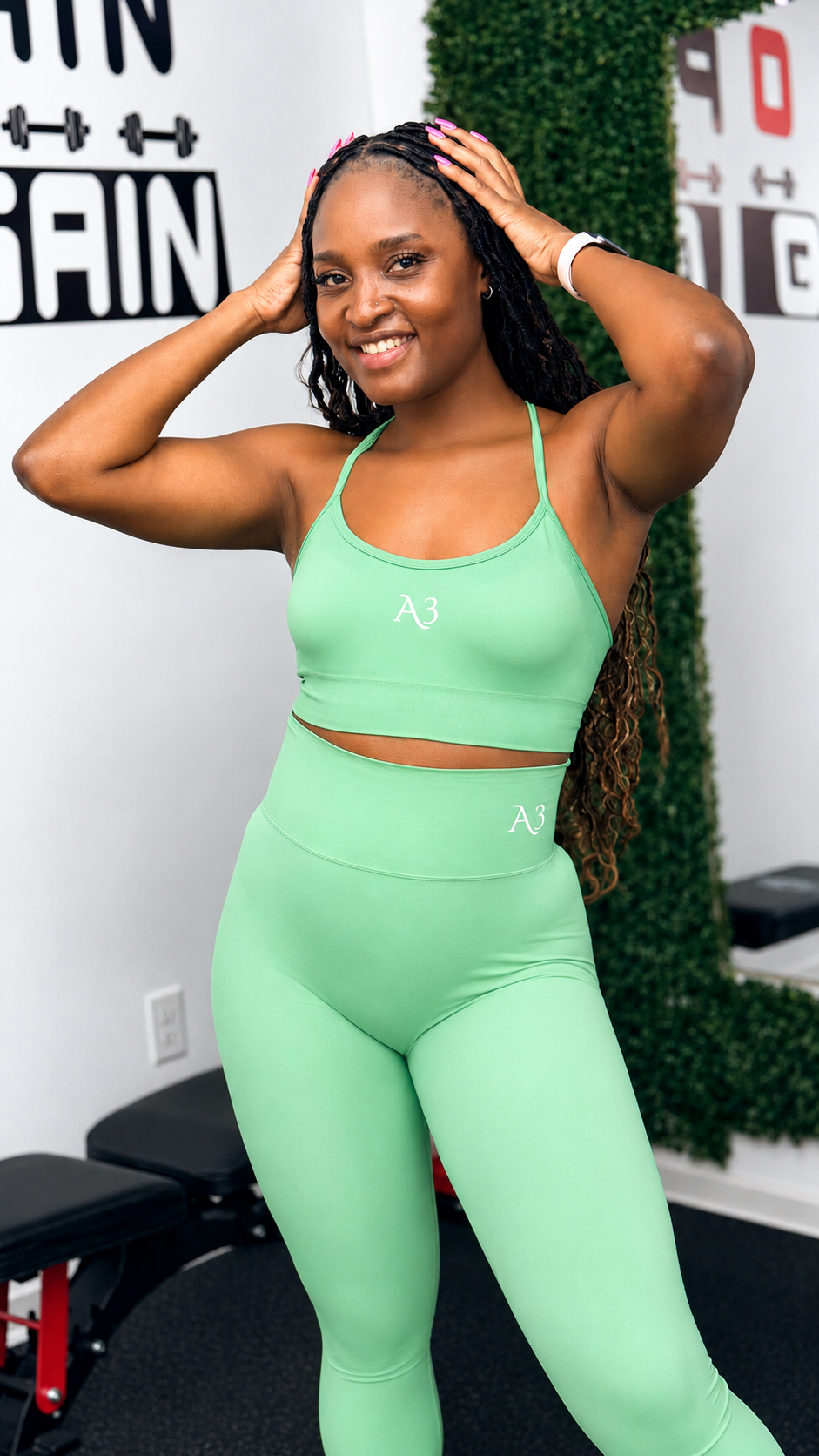 Mint Power Sculpt Sports Bra..COMING SOON!!!