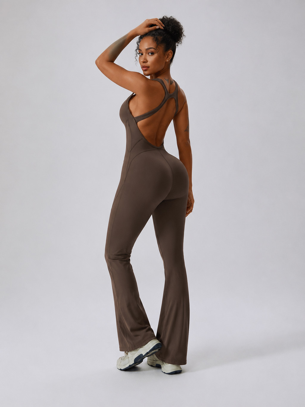 A3 Luxe Flare Jumpsuit