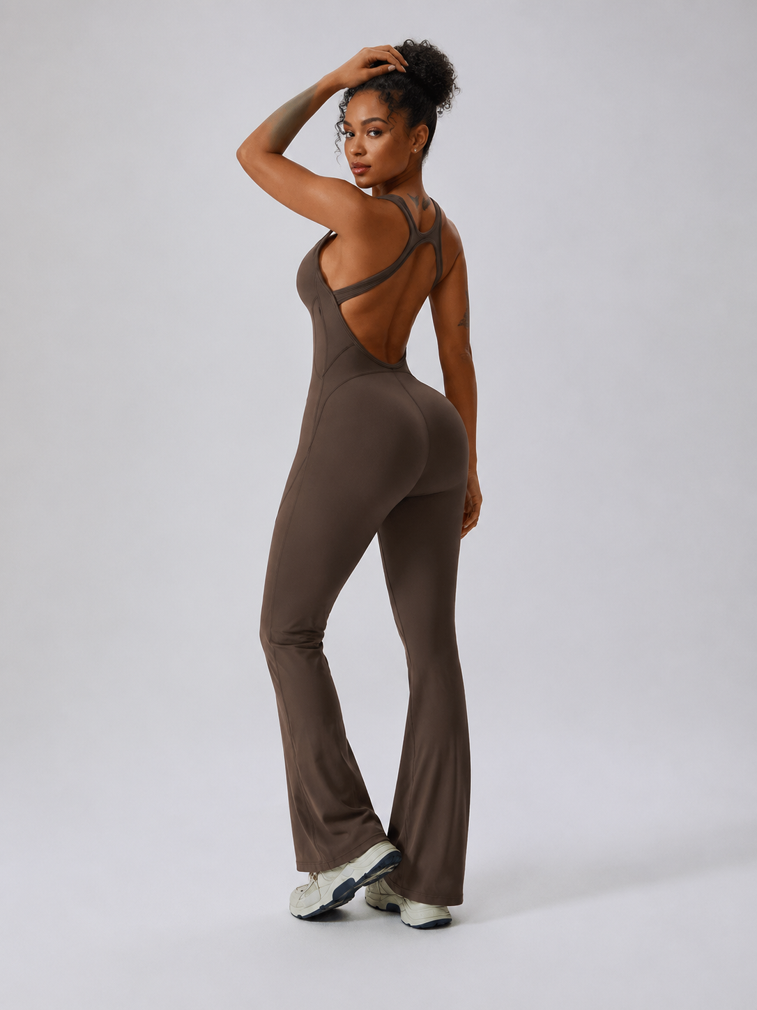 A3 Luxe Flare Jumpsuit