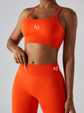 Orange Power Sports Bra