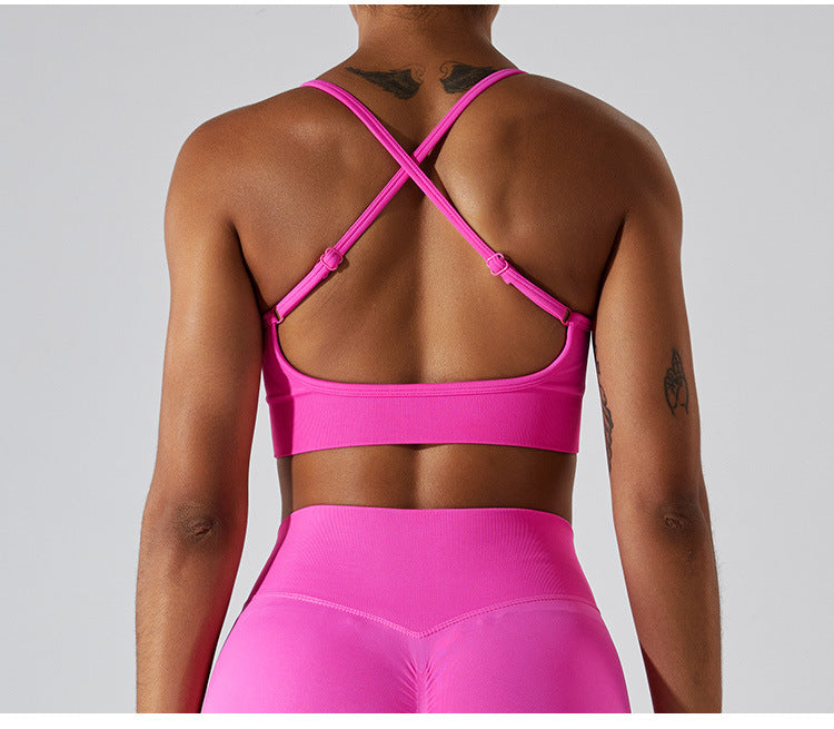 Pink Power Sports Bra