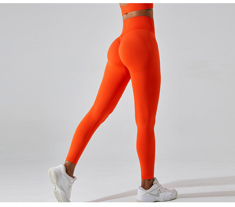 Orange Power Sculpt Leggings